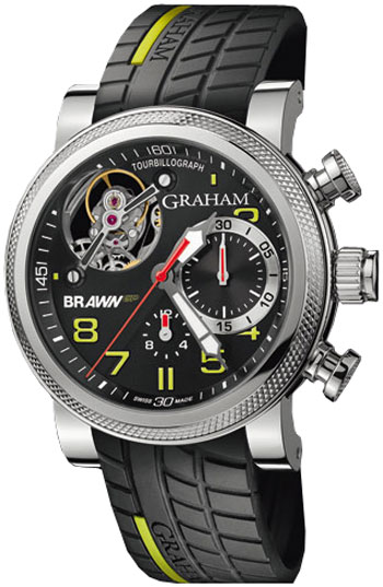 Graham Tourbillograph Trackmaster Mens Watch Model: 2BRTS.B03A.K68S