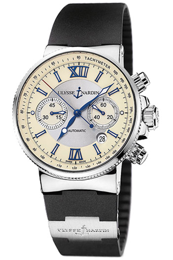 Ulysse Nardin Maxi Marine Chronograph Mens Watch Model: 353-66-3.314