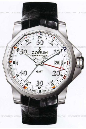 Corum Admirals Cup GMT 44 Mens Watch Model: 383.330.20-0F81.AA12