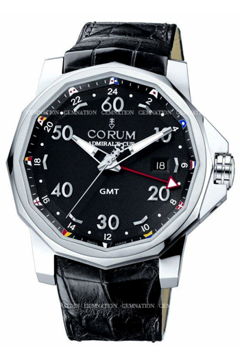 Corum Admirals Cup GMT 44 Mens Watch Model: 383.330.20-0F81.AN12