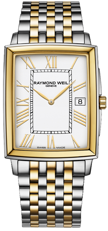 Raymond Weil Tradition Rectangular Date Mens Watch Model: 5456-STP-00308