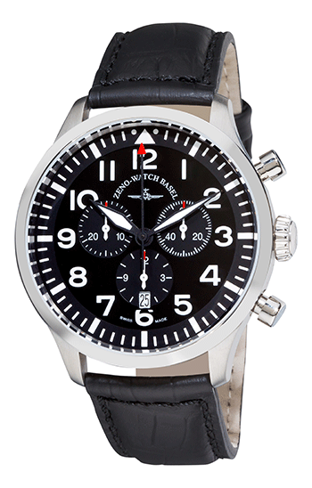 Zeno Navigator NG Chronograph Black Mens Watch Model: 6569-5030Q-a1