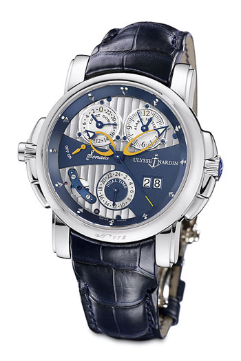 Ulysse Nardin Sonata Cathedral Dual Time Mens Watch Model: 670-88-213