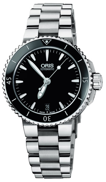 Oris Aquis Date Ladies Watch Model: 733.7652.4154.MB