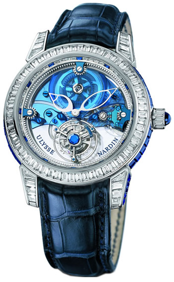 Ulysse Nardin Royal Blue Tourbillon Mens Watch Model: 799-99BAG