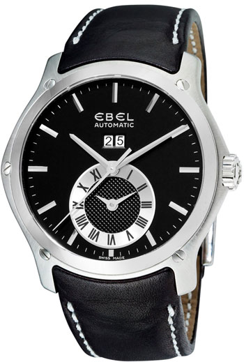 Ebel Classic Hexagon GMT Mens Watch Model: 9301F61.5335P06
