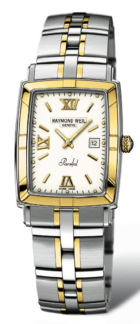 Raymond Weil Parsifal Rectangular (New) Mens Watch Model: 9340.STG00307