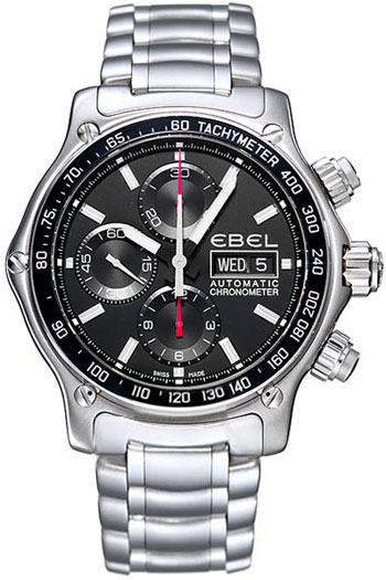 Ebel 1911 Discovery Chronograph Mens Watch Model: 9750L62.53B60