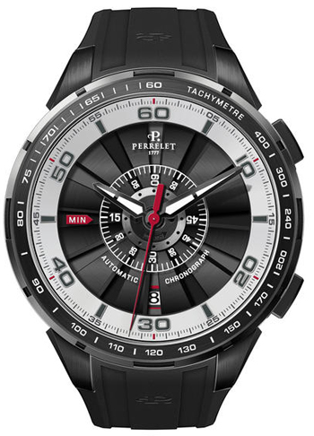 Perrelet Turbine Chronograph Mens Watch Model: A1075.1