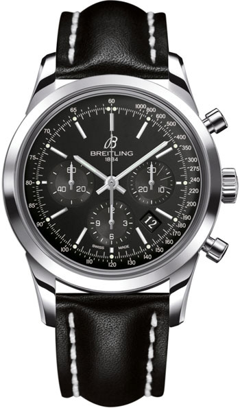 Breitling Transocean Chronograph Mens Watch Model: AB015212-BA99-LS