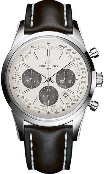 Breitling Transocean Chronograph Mens Watch Model: AB015212-G724L2