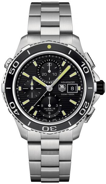 Tag Heuer Aquaracer 500M Calibre 16 Mens Watch Model: CAK2111.BA0833