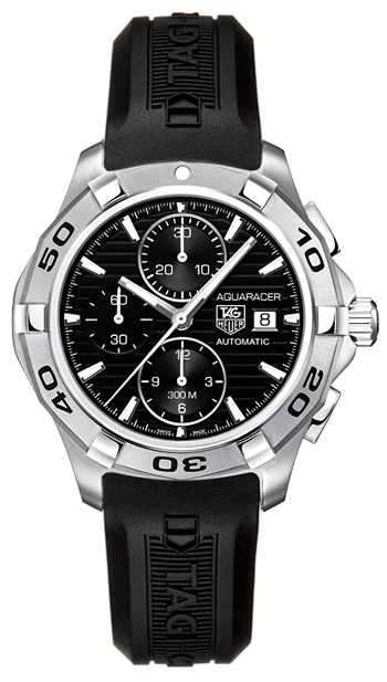 Tag Heuer Aquaracer Chronograph Calibre 16 Mens Watch Model: CAP2110.FT6028