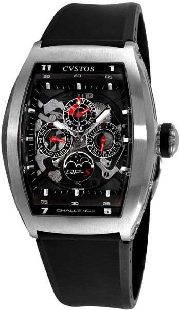 Cvstos Challenge QP-S Perpetual Mens Watch Model: CVQPTNSTGR