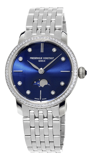 Frederique Constant Slim Line Moonphase Ladies Watch Model: FC-206ND1SD26B