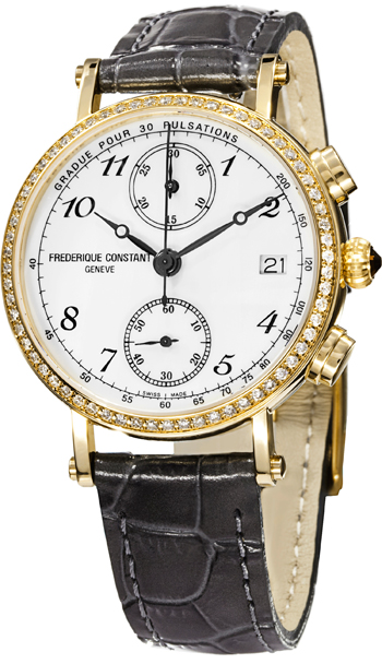Frederique Constant Classics Chronograph Ladies Watch Model: FC-291A2RD5