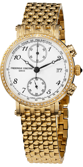 Frederique Constant Classics Chronograph Ladies Watch Model: FC-291A2RD5B