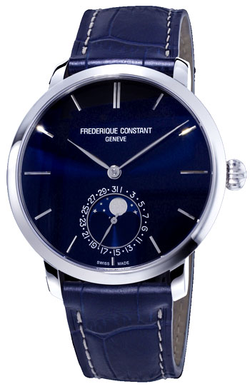 Frederique Constant Slim Line Moonphase Mens Watch Model: FC-705N4S6