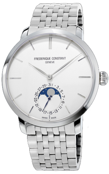 Frederique Constant Slim Line Moonphase Mens Watch Model: FC-705S4S6B