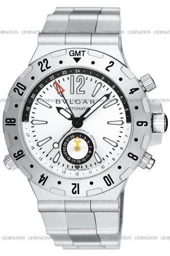 Bulgari Diagono Professional Aria Mens Watch Model: GMT40C5SSD