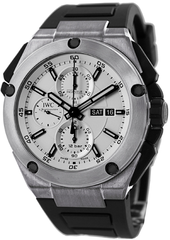 IWC Ingenieur Double Chronograph Titanium Mens Watch Model: IW386501