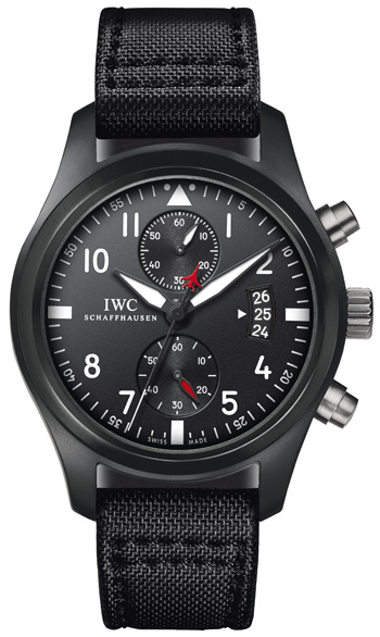 IWC Pilots Chronograph Top Gun Mens Watch Model: IW388001