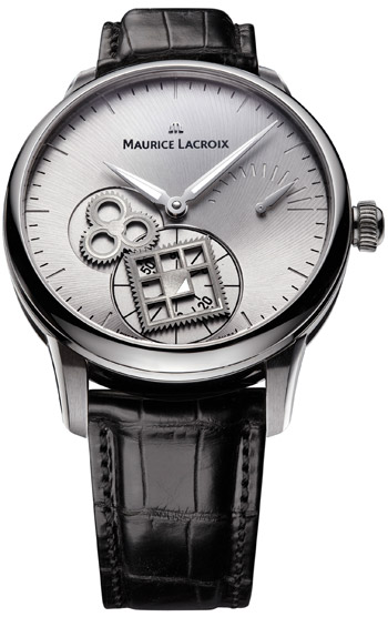 Maurice Lacroix Masterpiece Roue Carree Seconde Mens Watch Model: MP7158-SS001-901