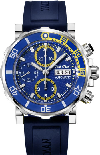 Paul Picot Yachtman 3 Chronograph Mens Watch Model: P1127BJS.SG.26