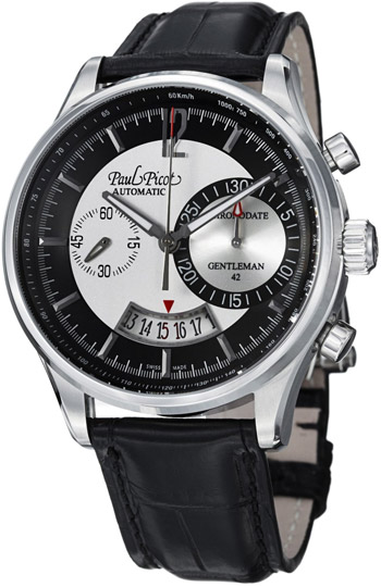 Paul Picot Gentleman Chronodate Mens Watch Model: P2134Q.SG.8401