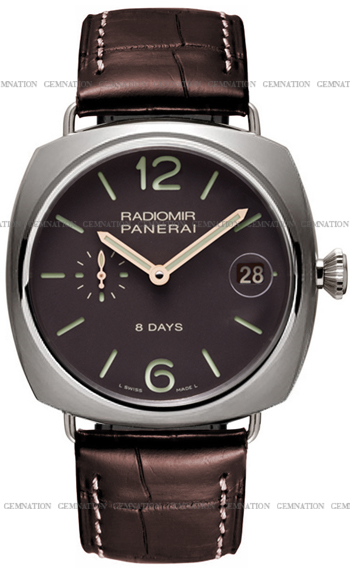 Panerai Radiomir 8 days Titanio 45mm Mens Watch Model: PAM00346