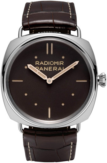 Panerai Special Editions Radiomir 3 Days Platino 47mm Mens Watch Model: PAM00373
