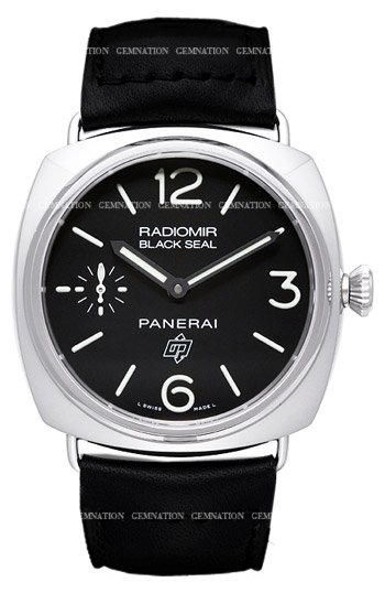 Panerai Radiomir Black Seal Logo 45mm Mens Watch Model: PAM00380
