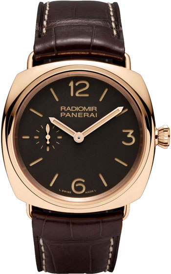 Panerai Radiomir Oro Rosso 42mm Mens Watch Model: PAM00439