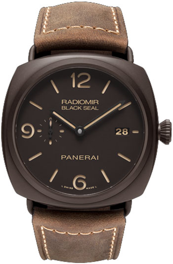 Panerai Radiomir Composite Black Seal 3 Days Automatic Mens Watch Model: PAM00505