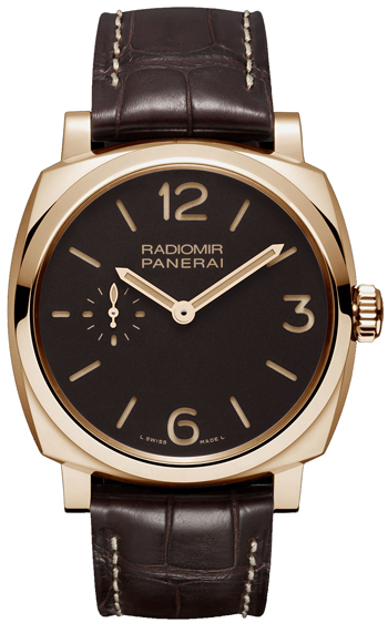 Panerai Historic Radiomir 1940 Oro Rosso Mens Watch Model: PAM00513