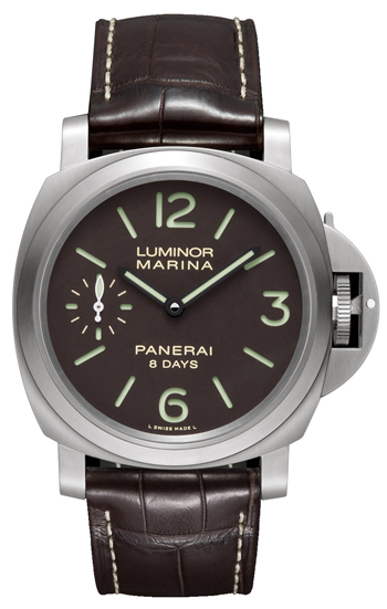 Panerai Luminor Marina 8 Days Titanio Mens Watch Model: PAM00564