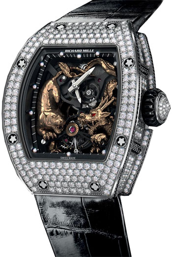 Richard Mille RM 51-01 Tourbillon Tiger And Dragon - Michelle Yeoh Ladies Watch Model: RM-51-01