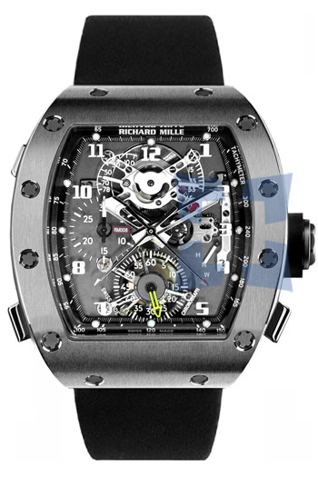 Richard Mille RM 008 Tourbillon Split Seconds Chronograph Mens Watch Model: RM008-V2-WG