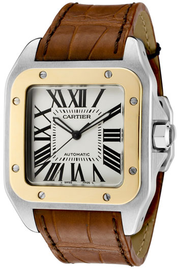 Cartier Santos 100 Mens Watch Model: W20072X7