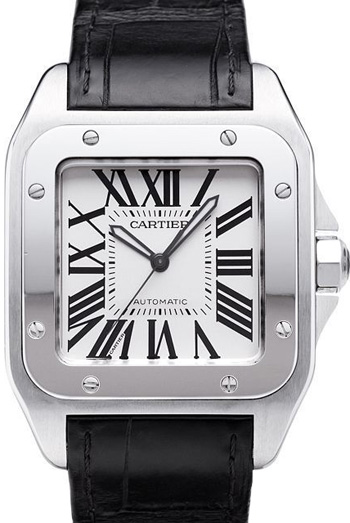 Cartier Santos 100 Mens Watch Model: W20073X8