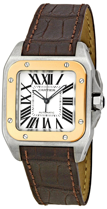 Cartier Santos 100 Mens Watch Model: W20107X7