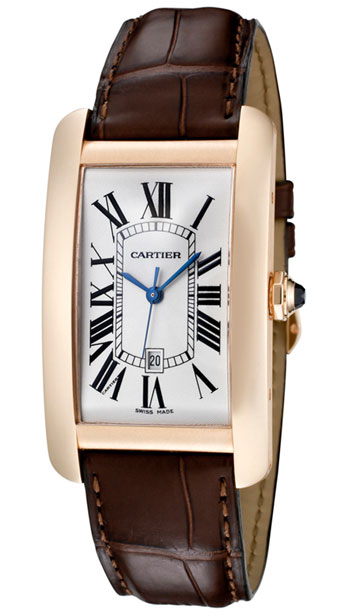 Cartier Tank Americaine Large Mens Watch Model: W2609156
