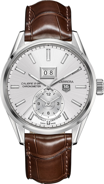 Tag Heuer Carrera Grande Date GMT Mens Watch Model: WAR5011.FC6291