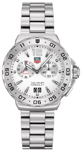 Tag Heuer Formula 1 Grande Date Alarm 42mm Mens Watch Model: WAU111B.BA0858