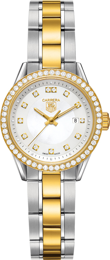 Tag Heuer Carrera Quartz Ladies Watch Model: WV1451.BD0797