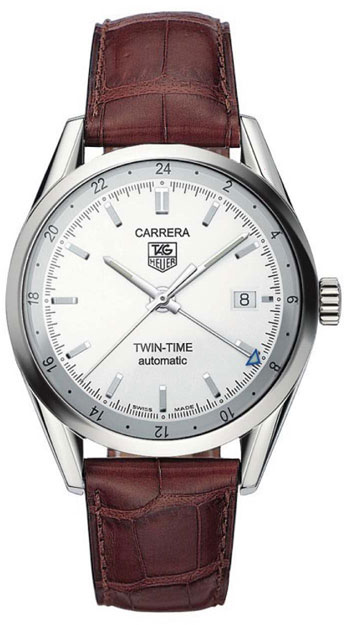 Tag Heuer Carrera Twin Time Mens Watch Model: WV2116.FC6181