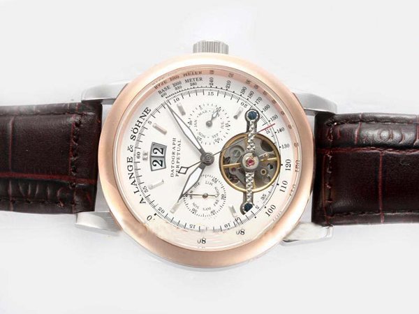 A.Lange Sohne Tourbograph Pour le Merite 701.001 Mens Manual Winding 38.5mm Watch