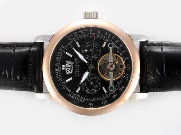 A.Lange Sohne Tourbograph Pour le Merite 702.025 Manual Winding Round Watch