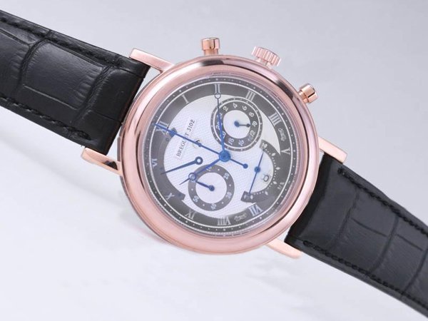 Breguet Classique Alarm 5707ER/29/9V6 Rose Gold Case Round White Dial Watch