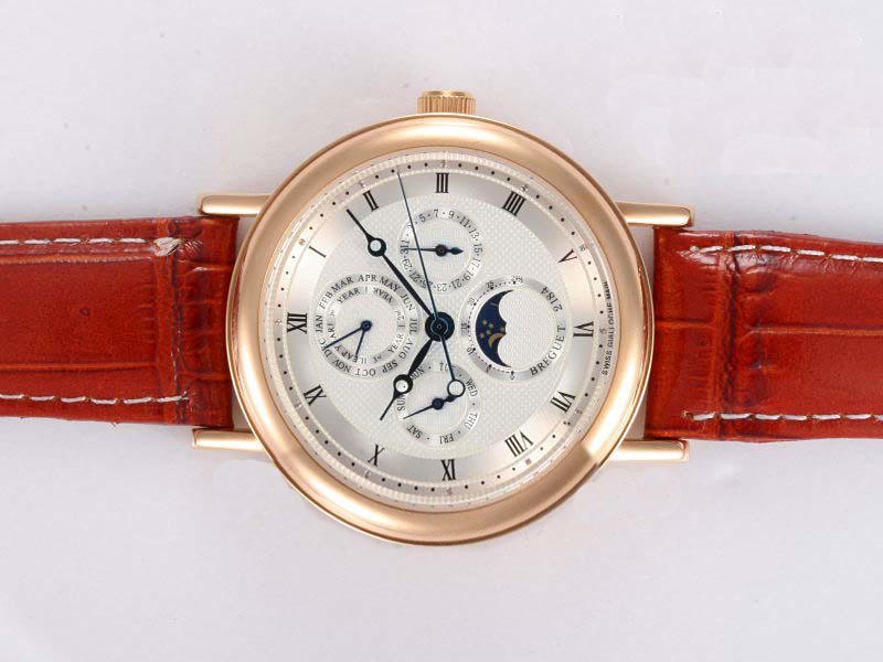 Breguet Classique Perpetual 5447BR/1E/9V6 Automatic Round White Dial Watch